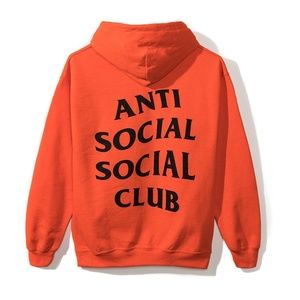Anti Social Social Club Orange Hoodie